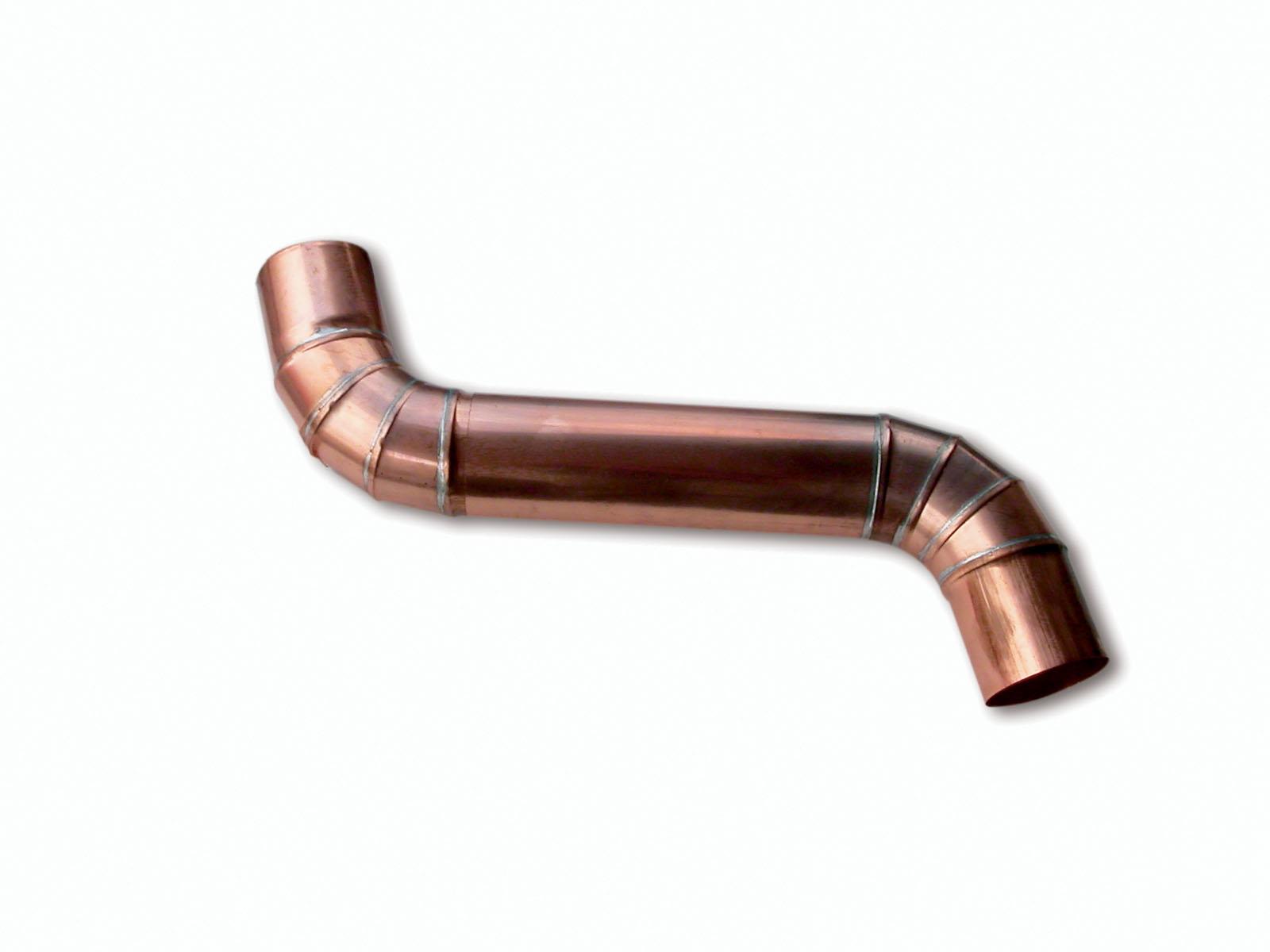 SECTORIAL EXTENDABLE DOUBLE ELBOW MADE WITH ELECTROWELDED PIPE